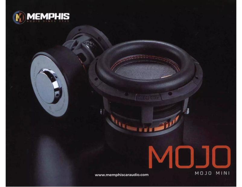 Page n°1 - Manuel utilisateur Memphis Audio MJM822