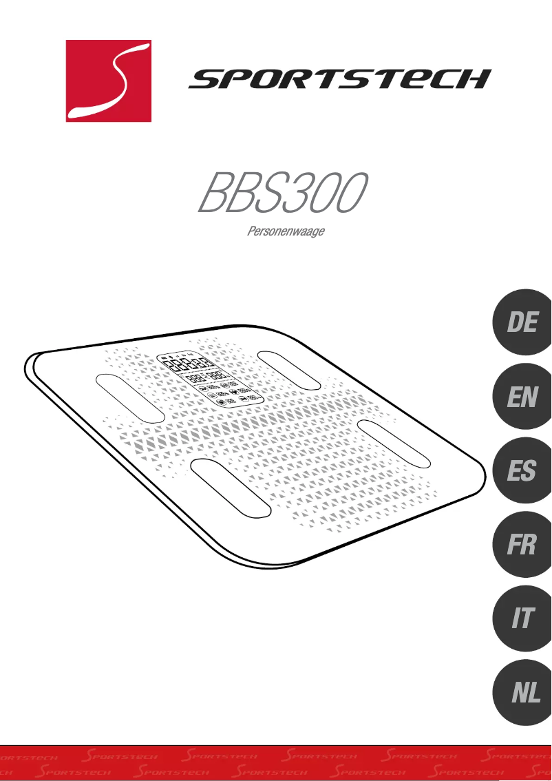 Page n°1 - Manuel utilisateur Sportstech BBS300