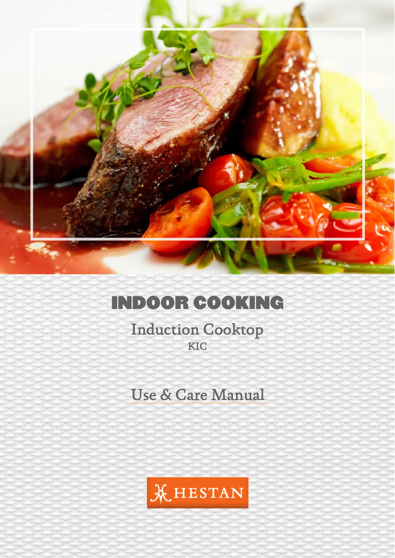 Page 1 de la notice Manuel d'utilisation et d'entretien Hestan KIC30-BK