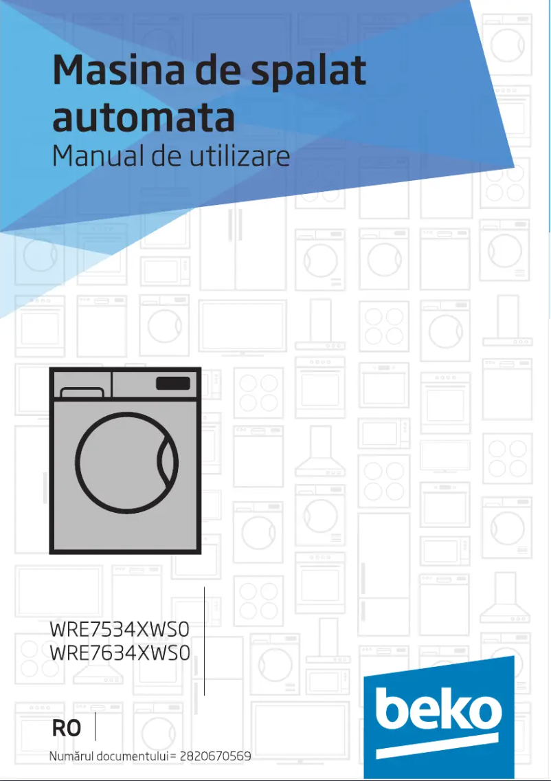 Image de la première page du manuel de l'appareil WRE 7534 XWS0