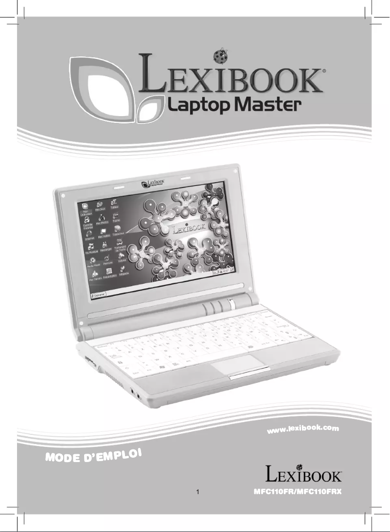 Page n°1 - Manuel utilisateur Lexibook Master MFC110FR