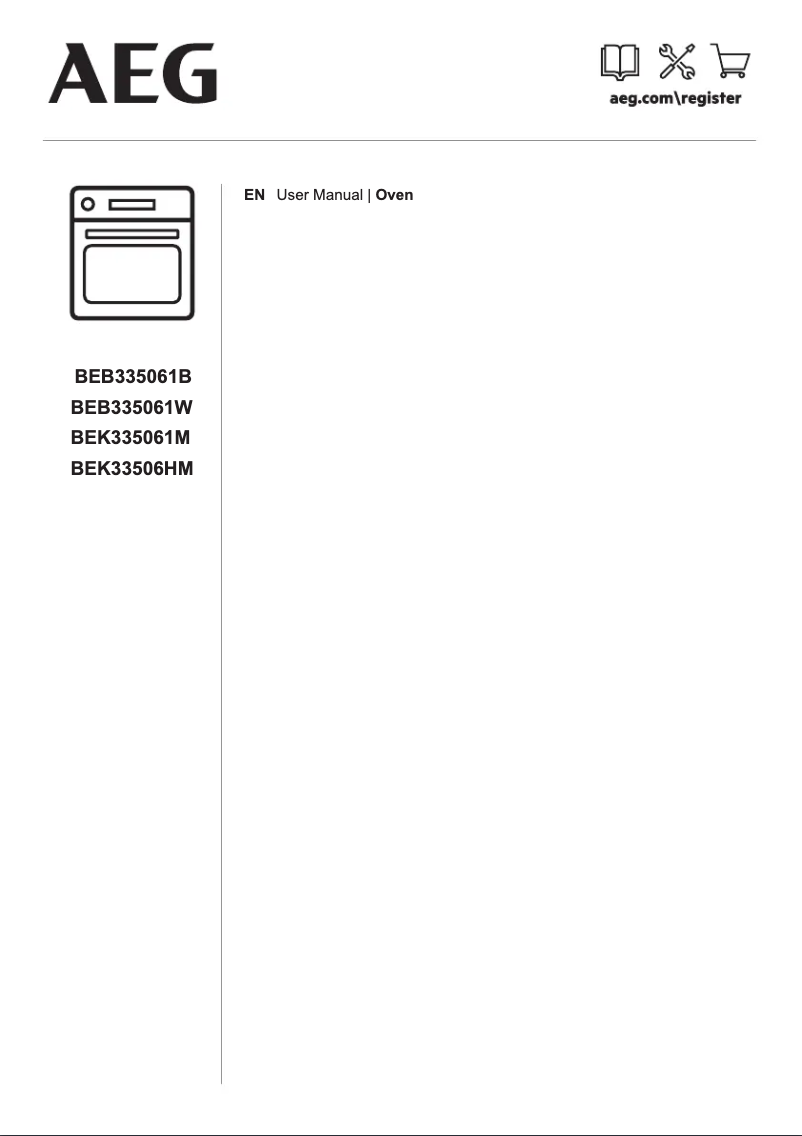 Página 1 del manual Manual de usuario AEG BEB335061W