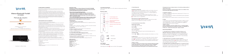Page n°1 - Manuel utilisateur Vieta Audio VM-BS28BK