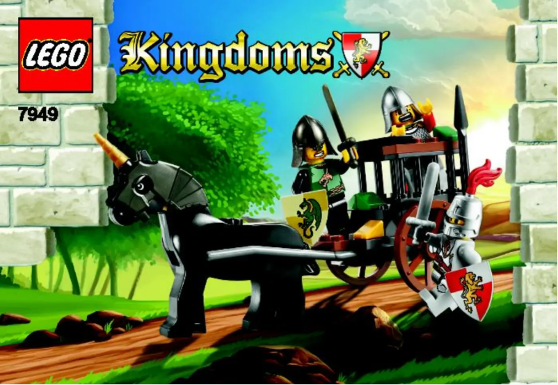 Page 1 de la notice Manuel utilisateur Lego Castle 7949