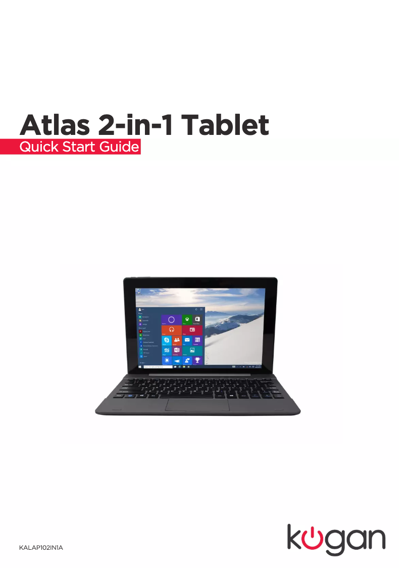 Image de la première page du manuel de l'appareil Atlas 2-in-1