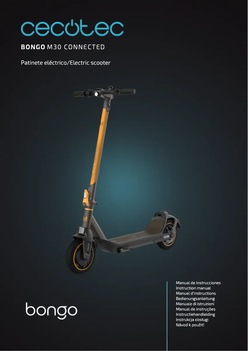 Page n°1 - Manuel utilisateur Cecotec Bongo Serie M30 Connected