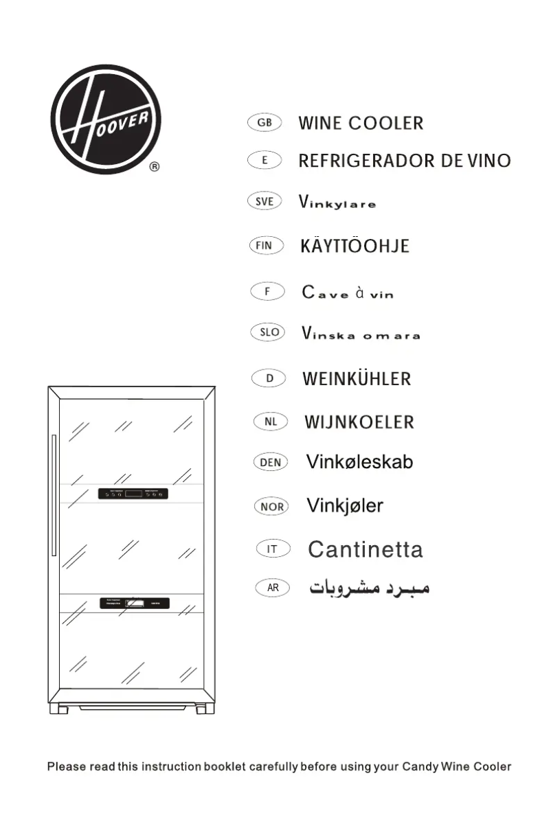 Page n°1 - Manuel utilisateur Hoover HWC 25360 DL