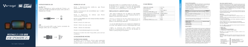 Page n°1 - Manuel utilisateur Vorago SPK-255