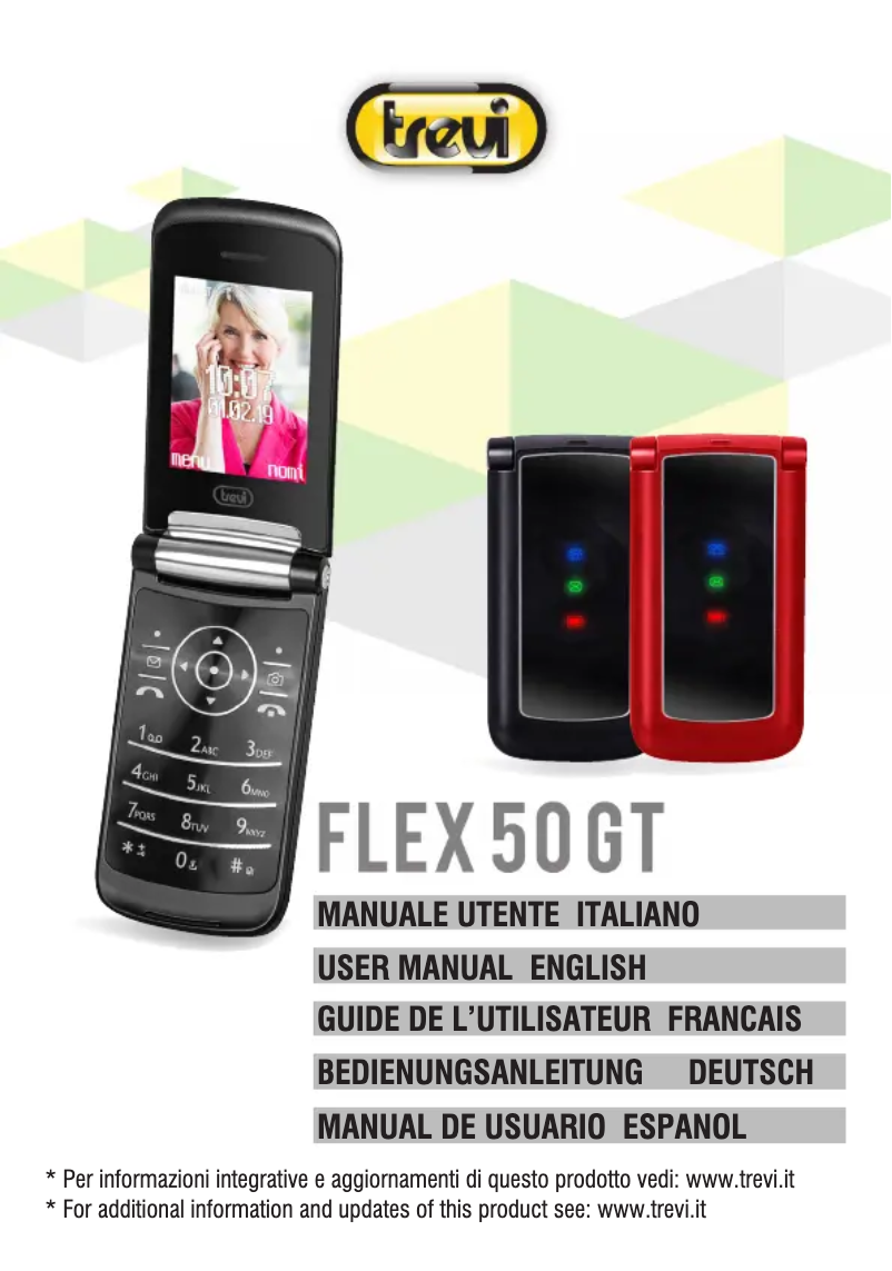 Page 1 de la notice Manuel utilisateur Trevi FLEX 50 GT