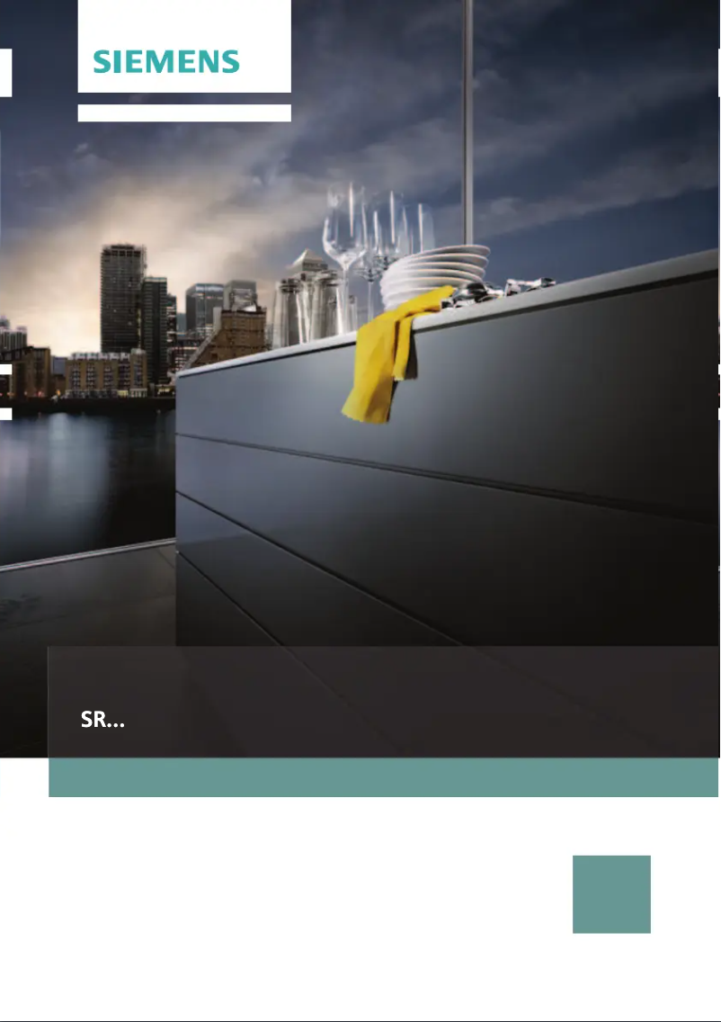 Page 1 de la notice Manuel utilisateur Siemens SR56T596EU