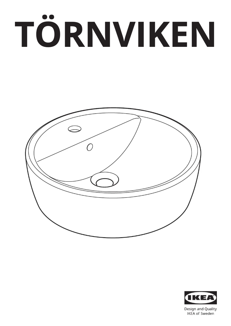 Image de la première page du manuel de l'appareil TÖRNVIKEN 902.915.18