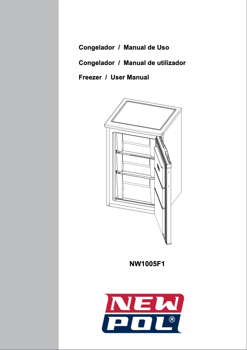 Page n°1 - Manuel utilisateur New Pol NW1005F1