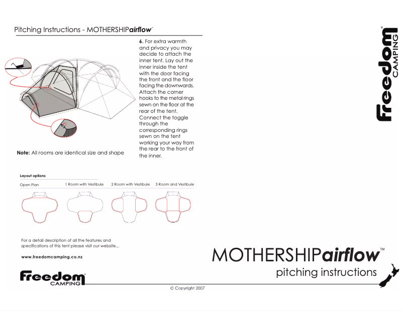 Page n°1 - Manuel utilisateur Zempire Mothership