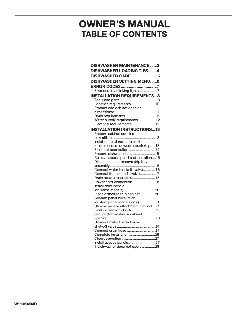 Image de la première page du manuel de l'appareil Elite 22-14845