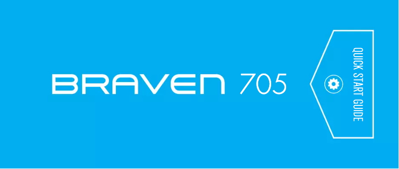 Page 1 de la notice Manuel utilisateur Braven 705