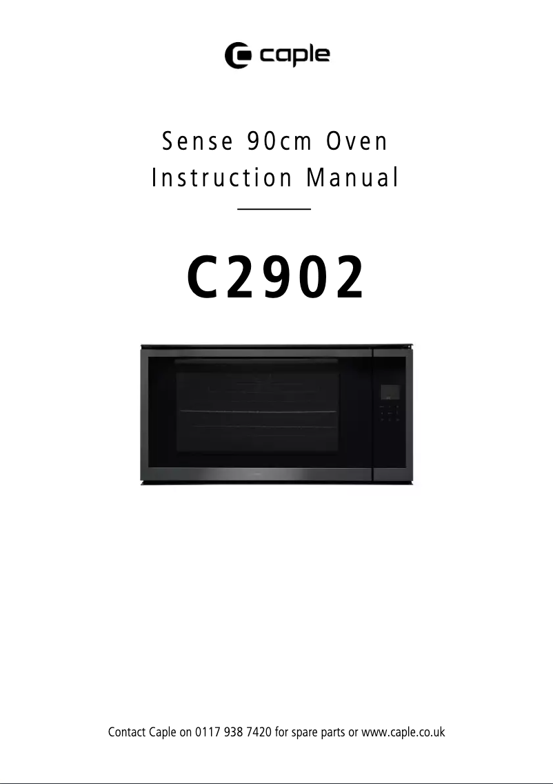 Page n°1 - Manuel utilisateur Caple C2902GM