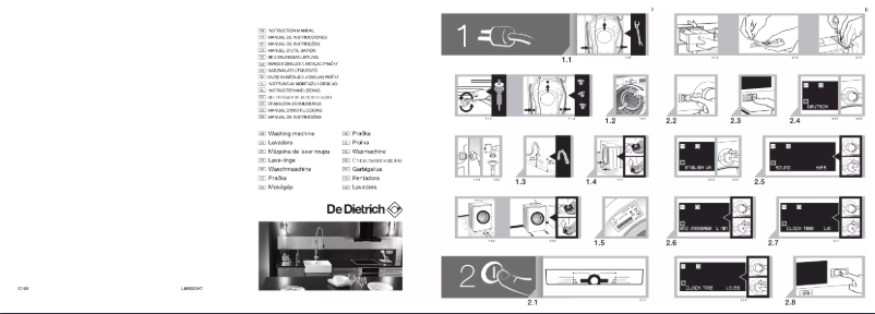 Page n°1 - Manuel utilisateur De Dietrich DFW 810