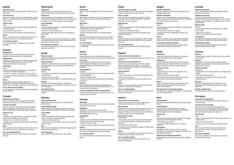 Page 1 de la notice Manuel utilisateur Ikea LILLÅNÄS 605.347.97