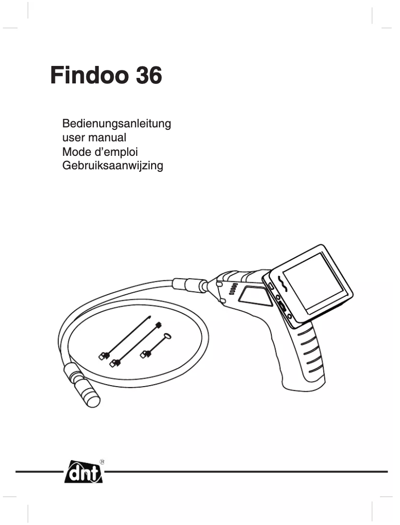 Página 1 del manual Manual de usuario dnt Findoo 36