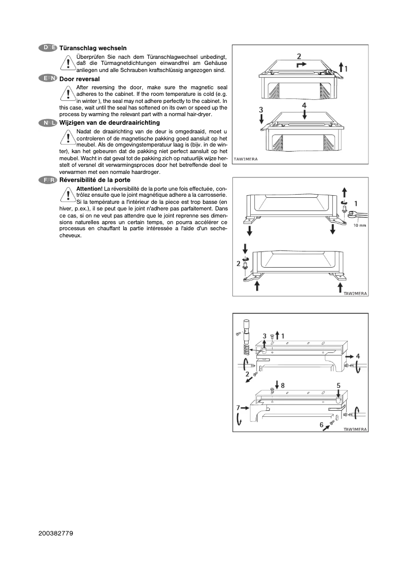 Page n°1 - Manuel utilisateur AEG SKS68840X1