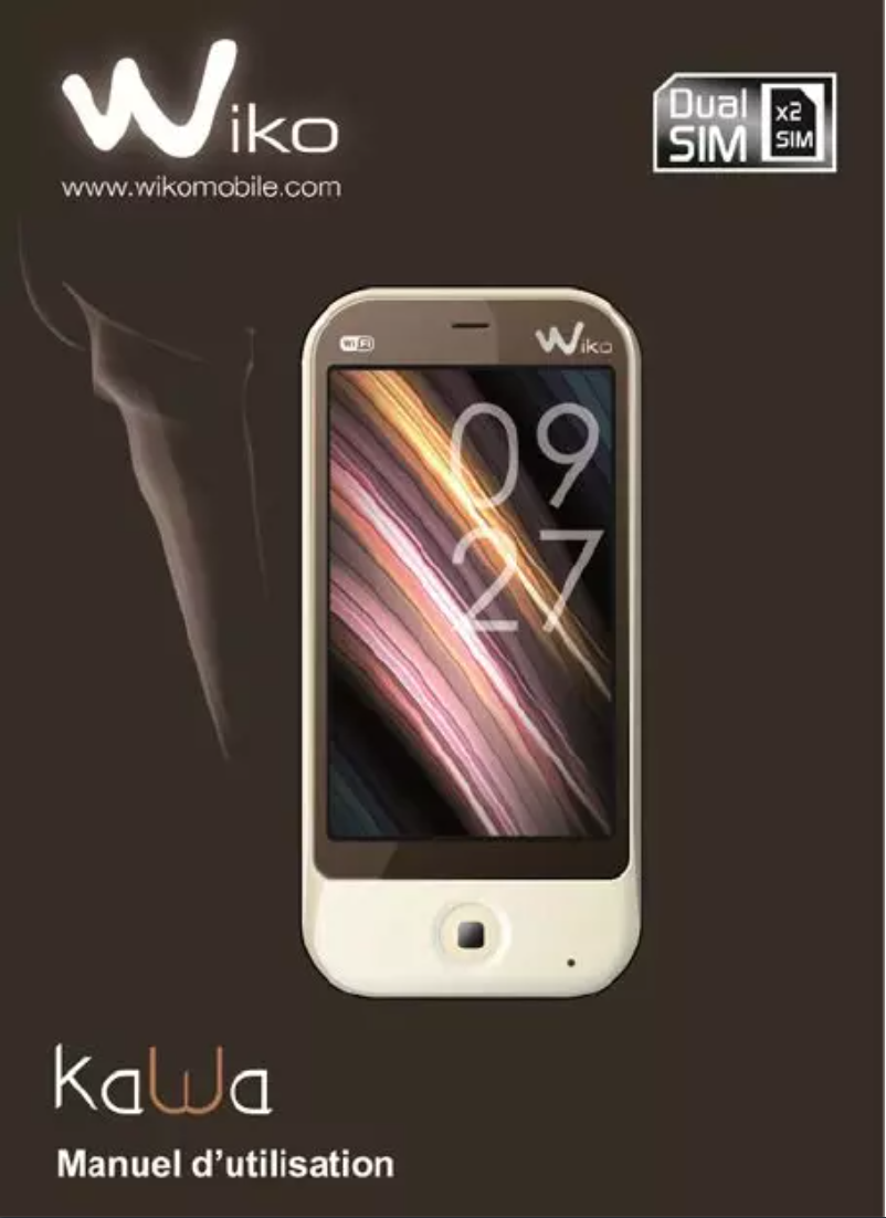 Image de la première page du manuel de l'appareil Kawa