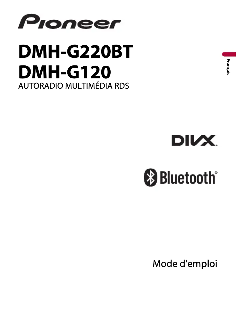 Page n°1 - Manuel utilisateur Pioneer DMH-G120