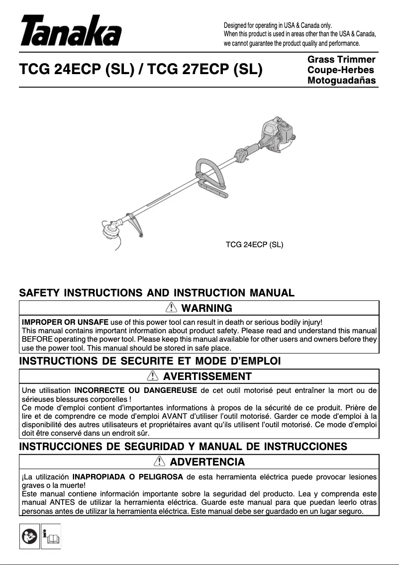 Page n°1 - Manuel utilisateur HiKOKI TCG 24ECP