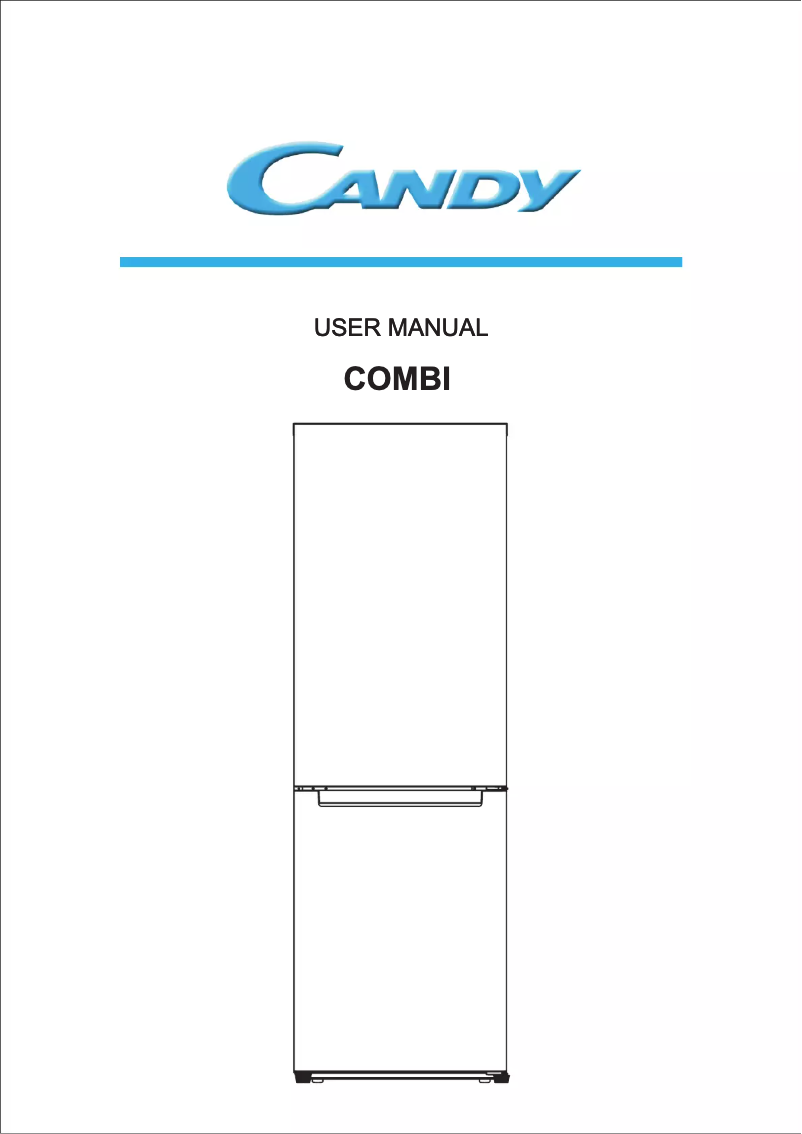Page 1 de la notice Manuel utilisateur Candy CSSM 6182WH