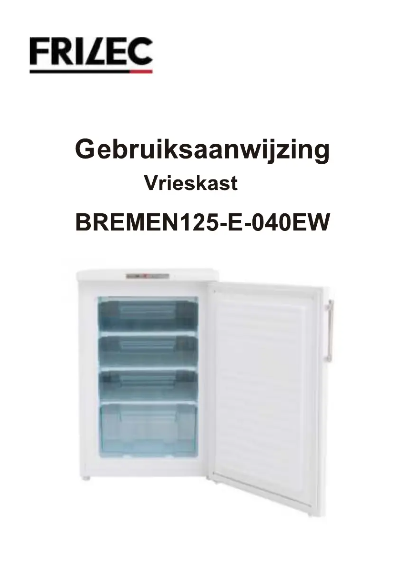 Page n°1 - Manuel utilisateur Frilec BREMEN125 E 040EW