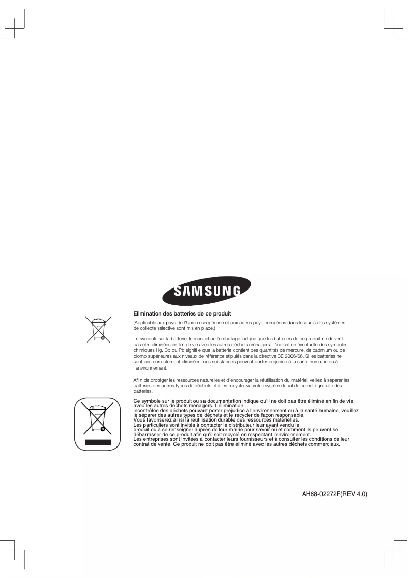 Page 1 de la notice Manuel utilisateur Samsung MM-C530D