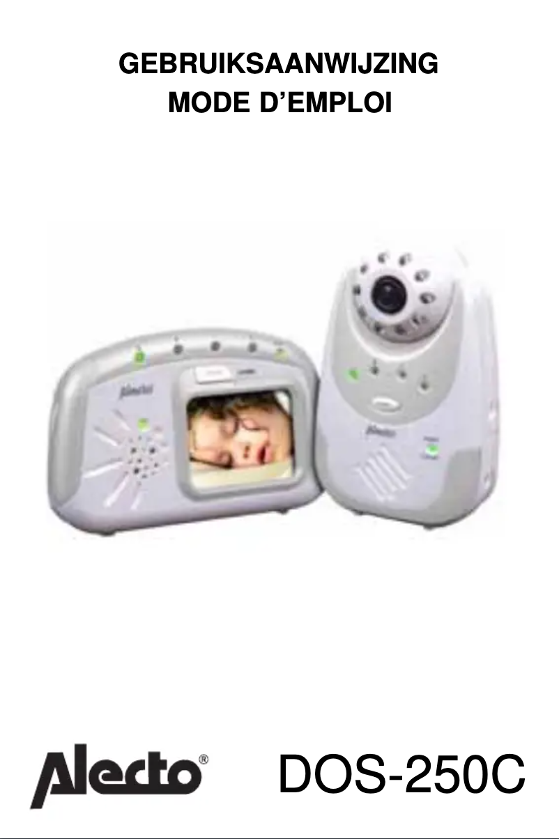 Page n°1 - Manuel utilisateur Alecto DOS-250C