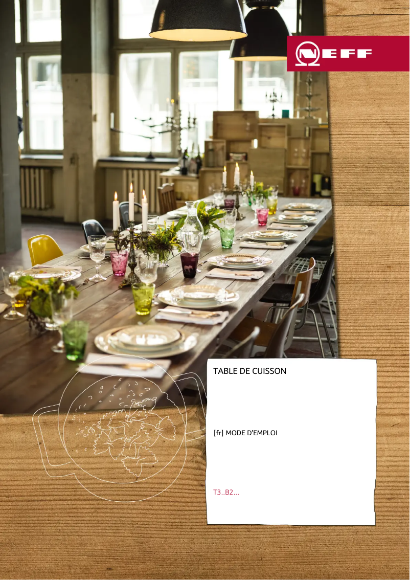 Page n°1 - Manuel utilisateur Neff T36FB20X0
