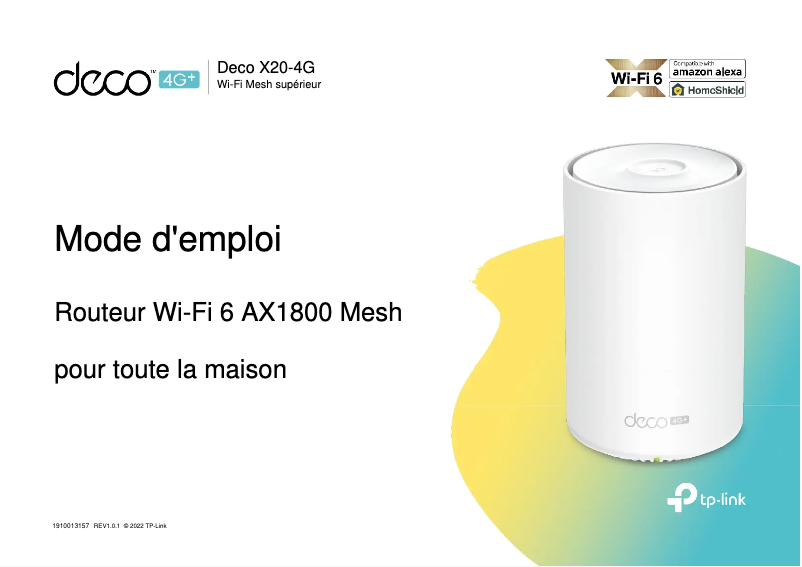 Página 1 del manual Manual de usuario TP-Link Deco X20-4G