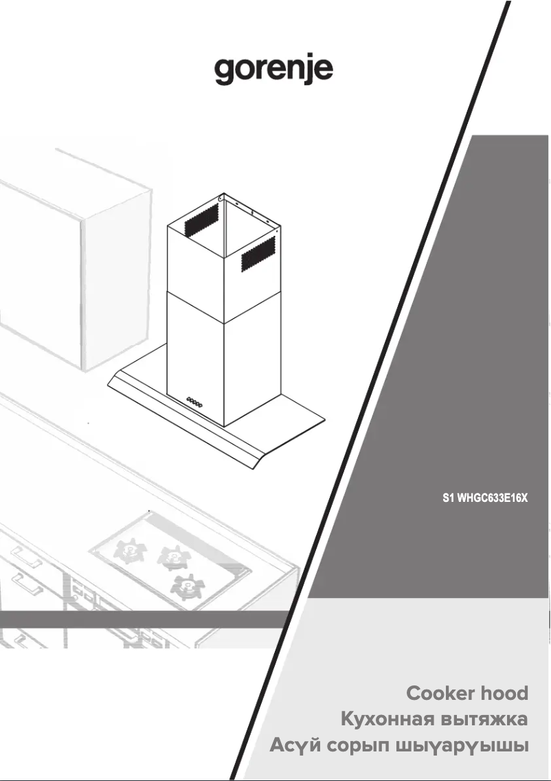 Page n°1 - Manuel utilisateur Gorenje WHGC633E16X