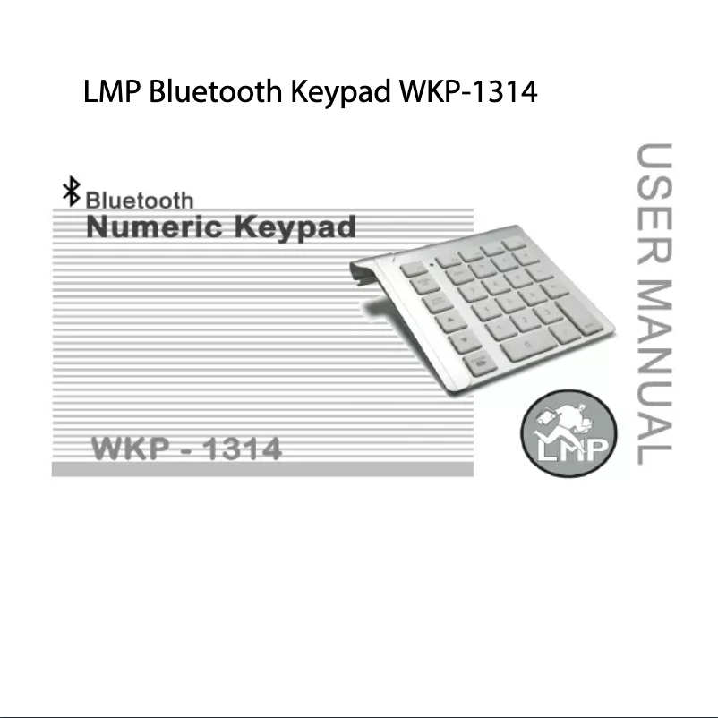 Page n°1 - Manuel utilisateur LMP WKP-1314