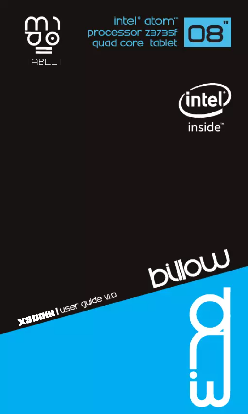 Image de la première page du manuel de l'appareil X800IK