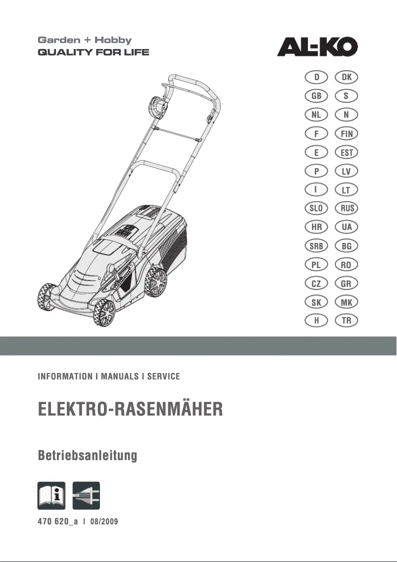 Página 1 del manual Manual de usuario AL-KO Comfort 34 E
