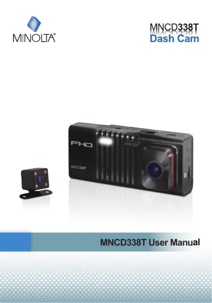 Page n°1 - Manuel utilisateur Minolta MNCD338T