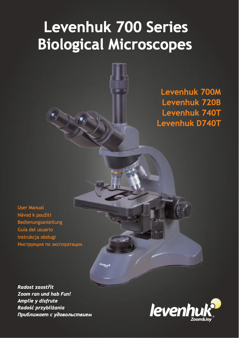 Page 1 de la notice Manuel utilisateur Levenhuk 700M