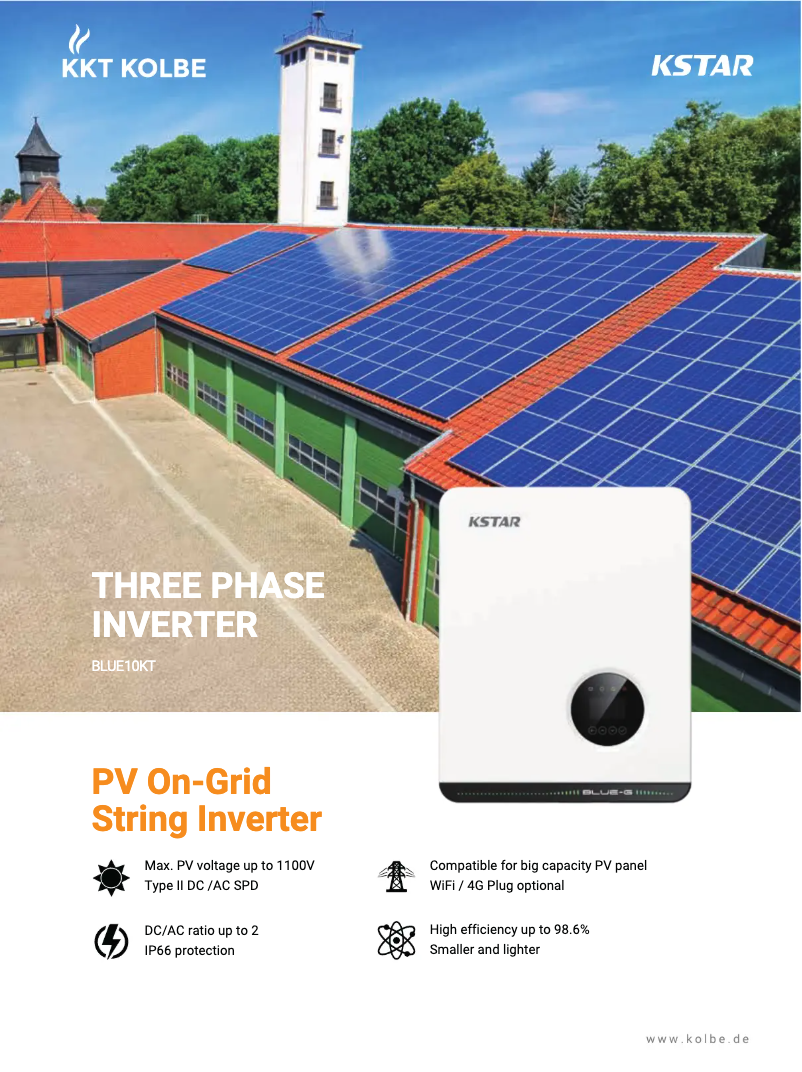 Page 1 de la notice Fiche technique KKT Kolbe POWERSET39