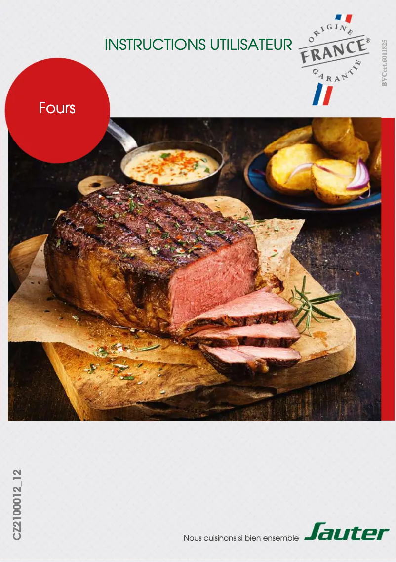 Image de la première page du manuel de l'appareil SOP6616LX