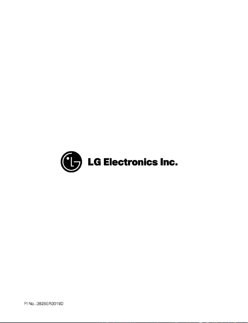 Page n°1 - Manuel utilisateur LG WD-15CWD
