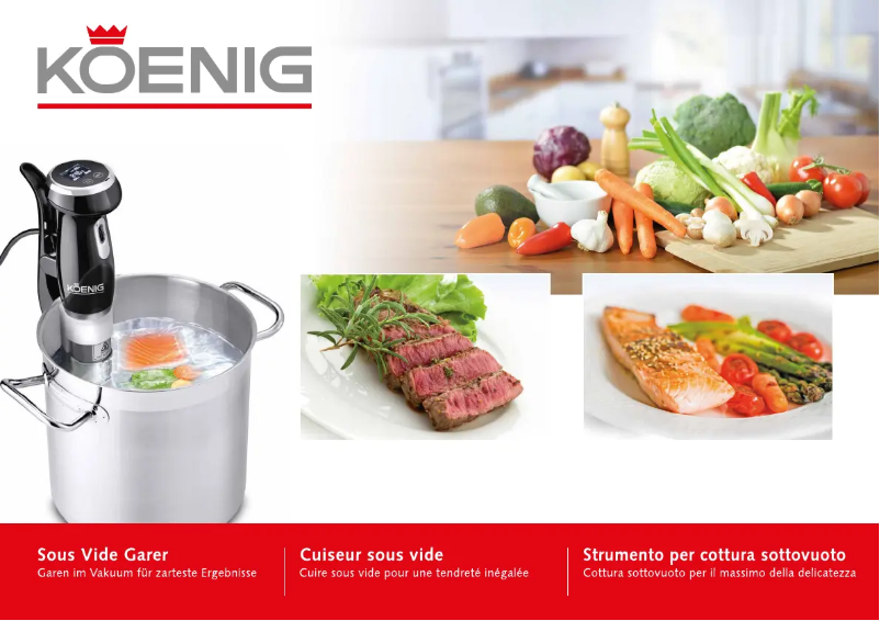 Page n°1 - Manuel utilisateur Koenig B02120