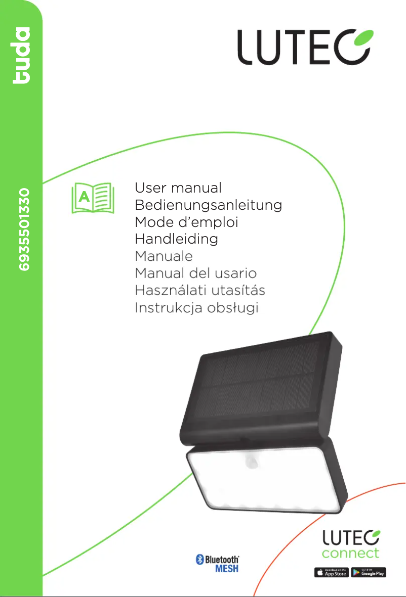 Page n°1 - Manuel utilisateur Lutec Tuda