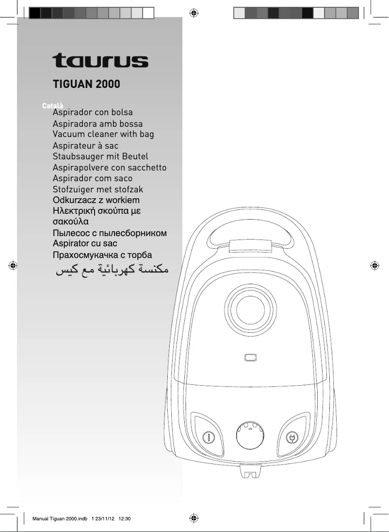 Image de la première page du manuel de l'appareil Tiguan 2000