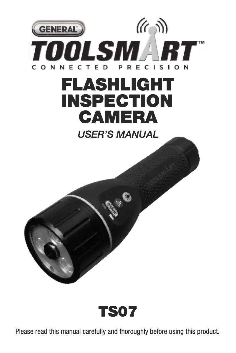 Page n°1 - Manuel utilisateur General ToolSmart TS03