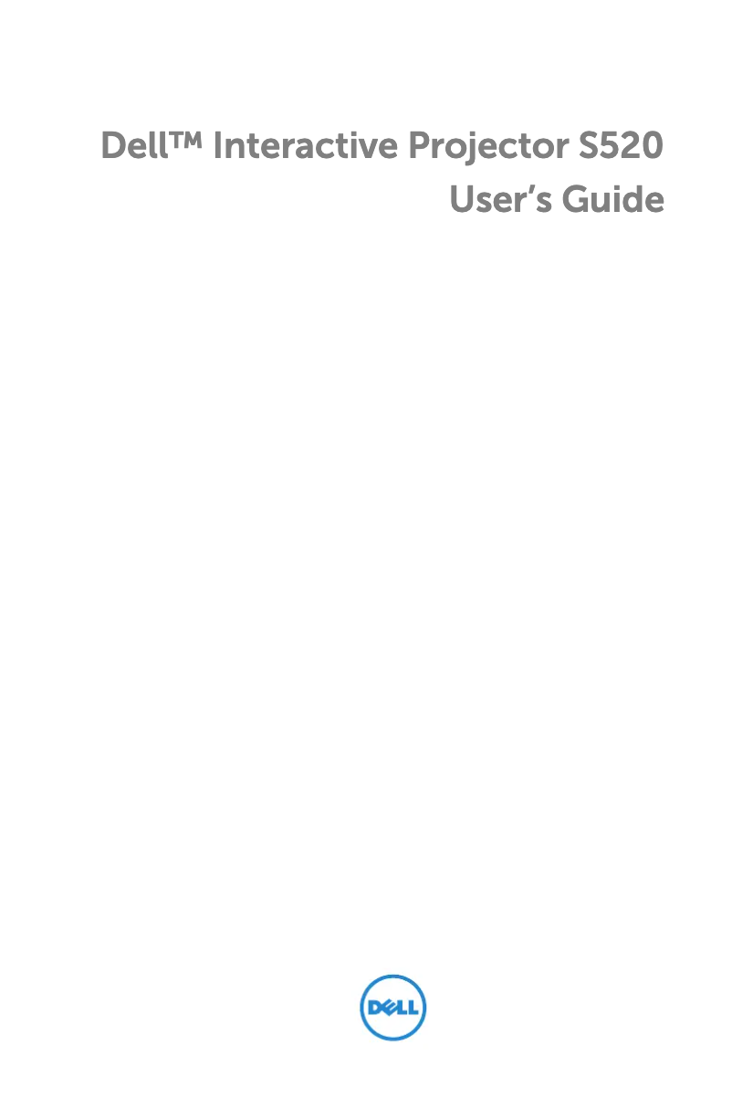 Image de la première page du manuel de l'appareil S520