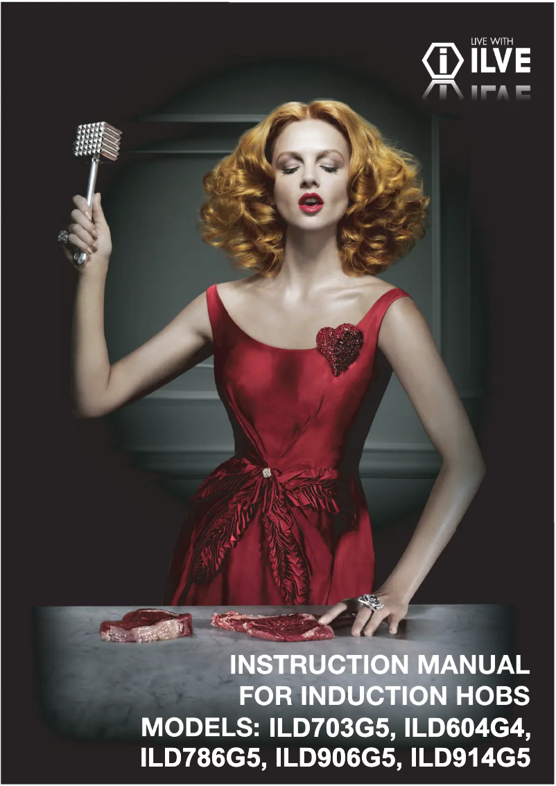 Page 1 de la notice Manuel utilisateur Ilve ILD604G5