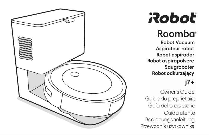 Page 1 de la notice Manuel utilisateur iRobot Roomba J7