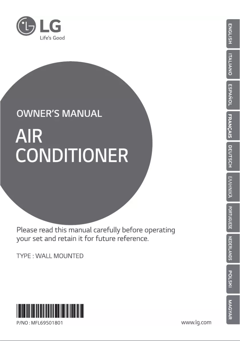 Página 1 del manual Manual de usuario LG USUW246K3A0